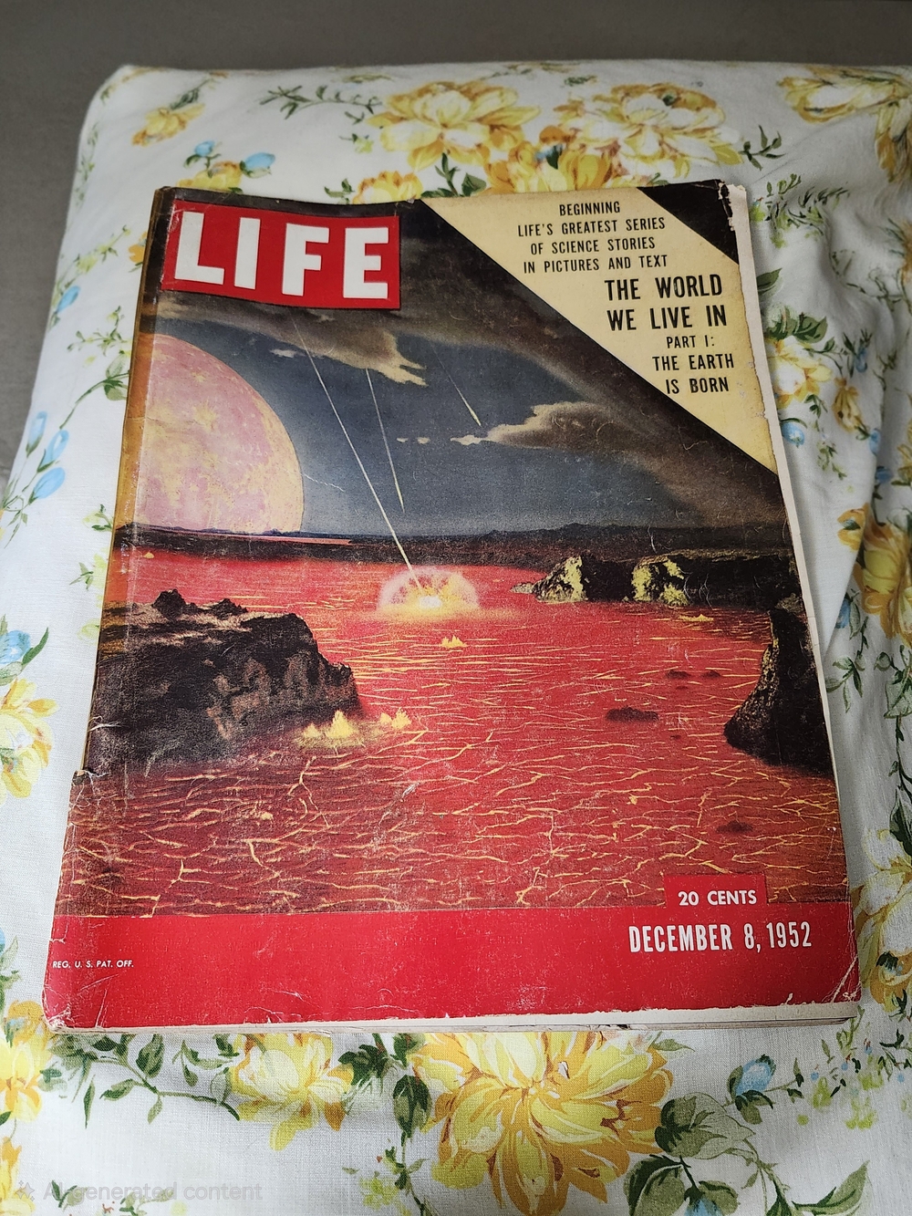Vintage Dec. 8, 1952 Life Magazine- The World We Live In Part I